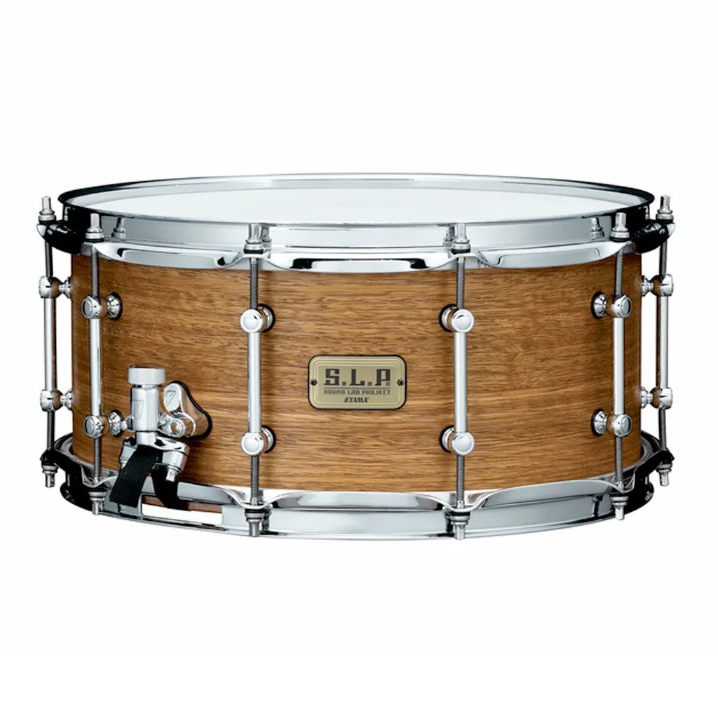Tama LSG1465 S.L.P. 14"x6.5" Snare Drum - Satin Natural Spotted Gum
