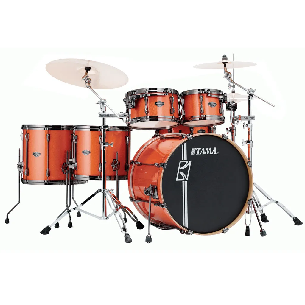 Tama MK62HZBNS Superstar Hyper Kit with HB5W Hardware Pack - Bright Orange Sparkle