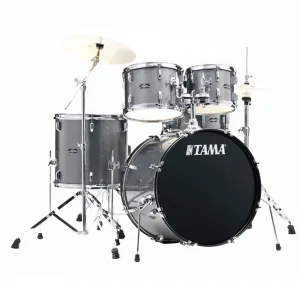 Tama ST52H5C Stagestar 5-Piece Complete Kit with 22" Bass Drum - Cosmic Silver Sparkle