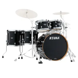 Tama Starclassic Walnut/Birch 5-Piece Shell Pack with 22" Bass Drum - Piano Black (No Hardware Included)