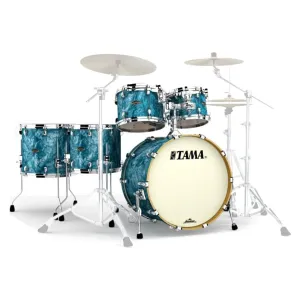 Tama Starclassic Walnut/Birch 5-Piece Shell Pack with 22" Bass Drum - Turquoise Pearl