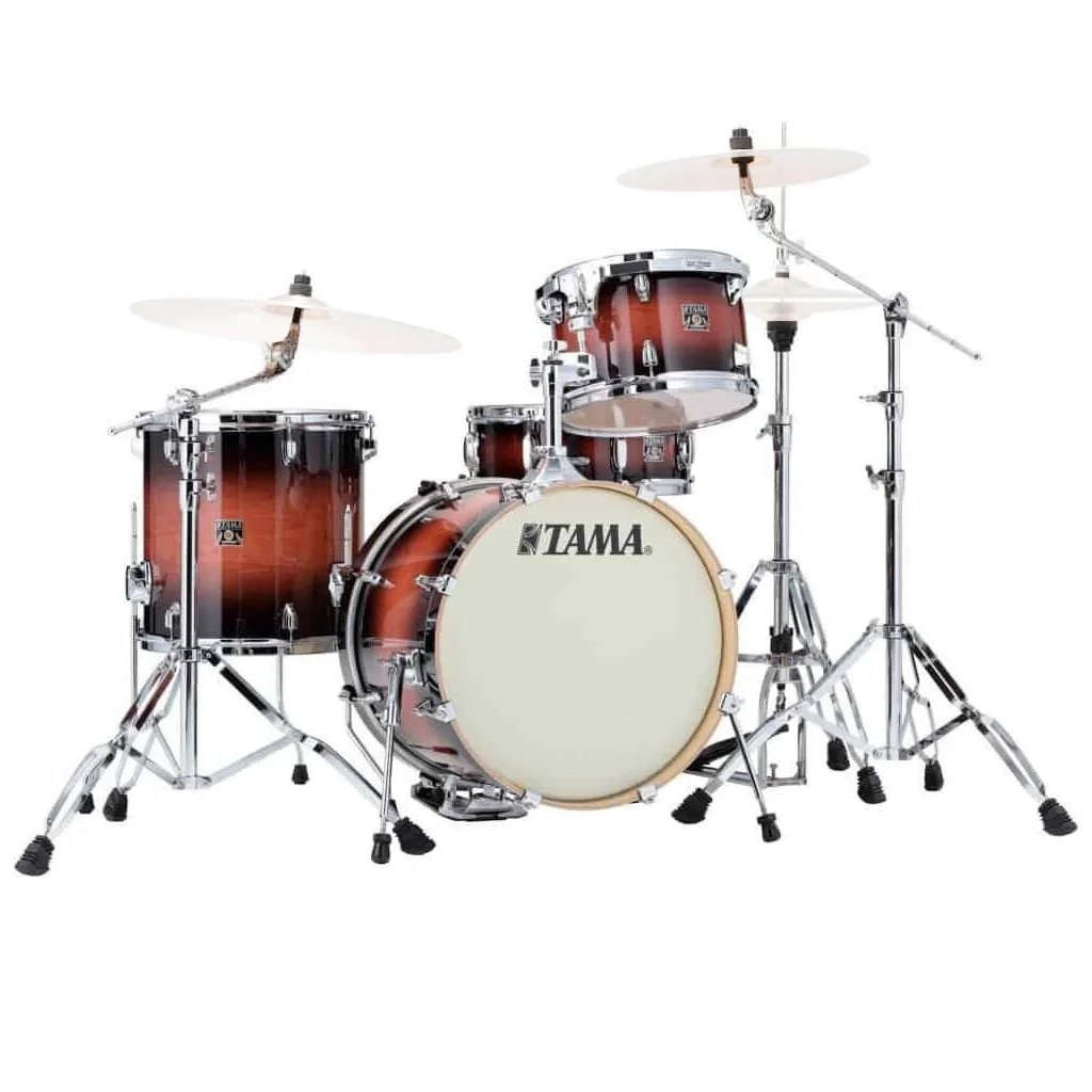 Tama Superstar Classic 4-Piece Shell Pack with 18" Bass Drum and SM5W Hardware Pack Included - Mahogany Burst