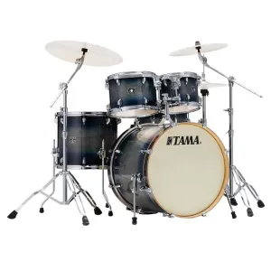 Tama Superstar Classic 5-Piece Shell Pack with 22" Bass Drum and SM5W Hardware Pack Included - Dark Indigo Burst