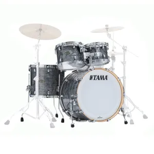 Tama WBR42S Starclassic Walnut/Birch 4-Piece Shell Pack with 22" Bass Drum - Charcoal Onyx (No Hardware Included)