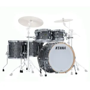 Tama WBR52RZS Starclassic Walnut/Birch 5-Piece Shell Pack with 22" Bass Drum - Charcoal Onyx (No Hardware Included)