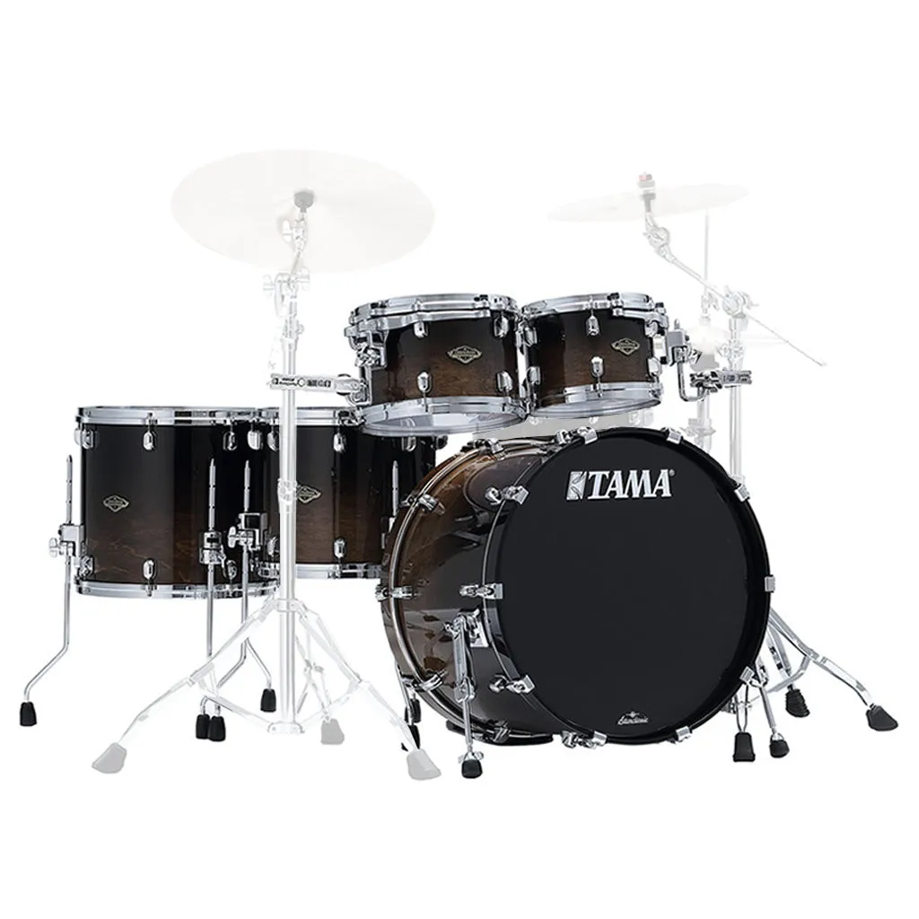 Tama WBS52RZS Starclassic Walnut/Birch 5-Piece Shell Pack with 22" Bass Drum - Transparent Mocha Fade (No Hardware Included)