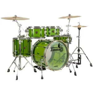 Tamburo Volume Series Acrylic 22" 5-Piece Shell Pack - Green