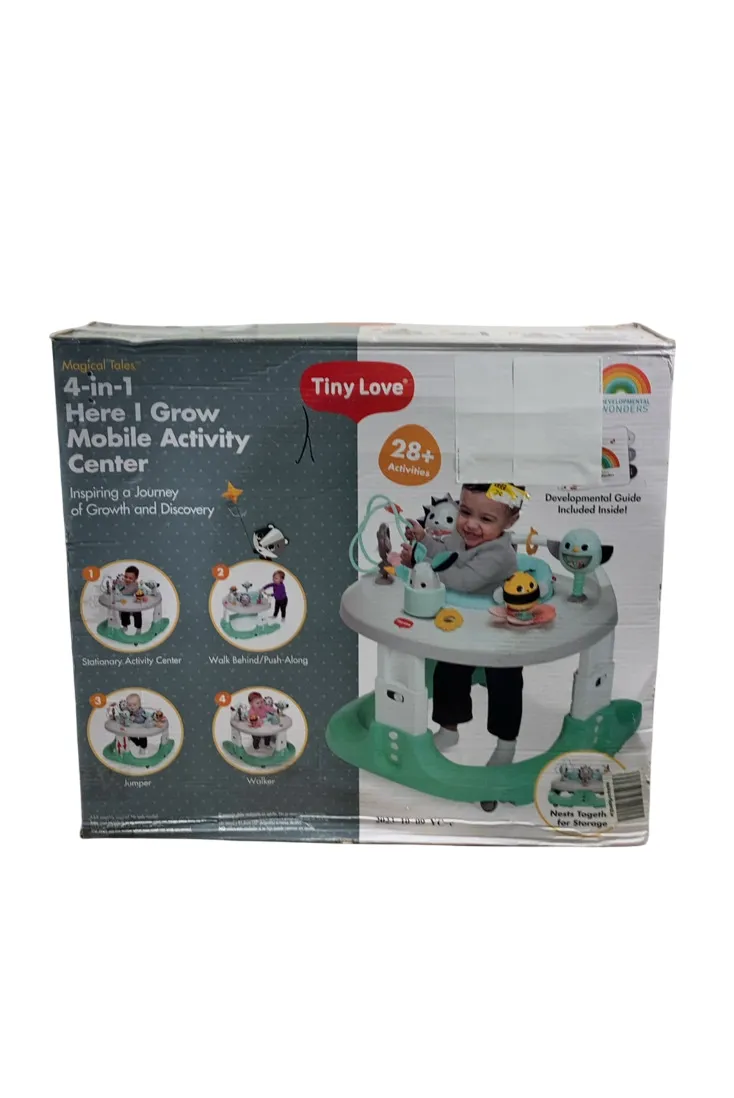 Tiny Love Here I Grow 4-in-1 Baby Walker And Activity Center, Magical Tales