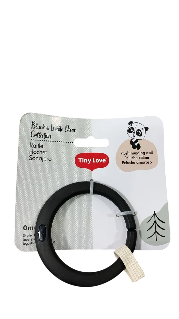 Tiny Love Take Along Rattle Toy, Panda