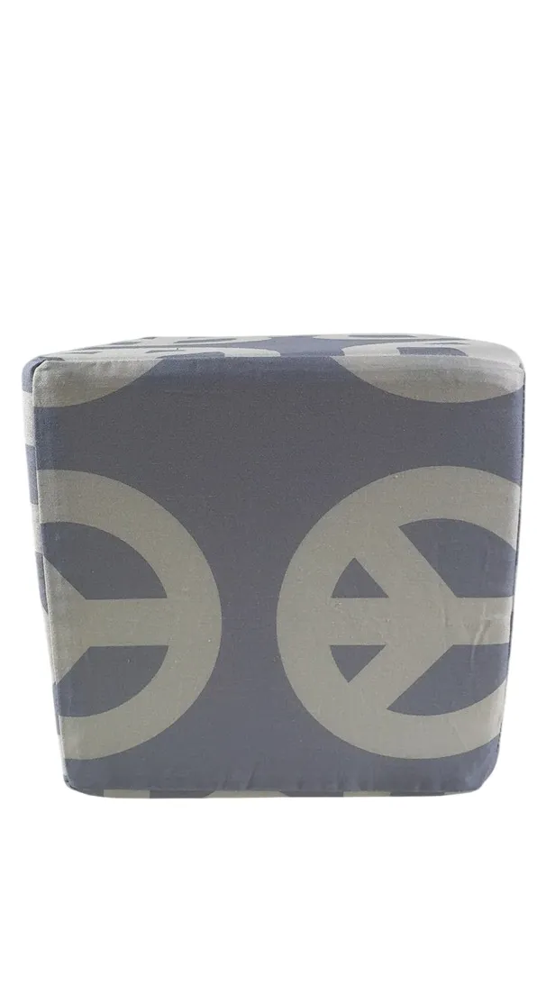 Toki Kids Play Cube, Lavender Peace Sign