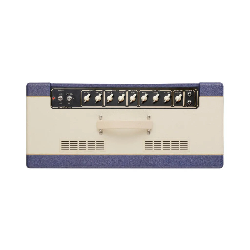 Vox AC15C1 Limited Edition 1 x 12-inch 15-watt Tube Combo Amp - Blue Cream
