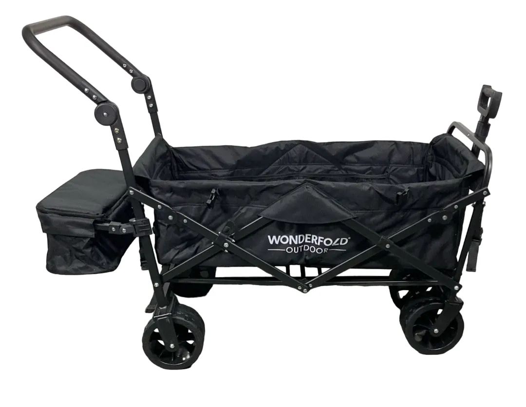 Wonderfold S3 Outdoor Utility Wagon, Black