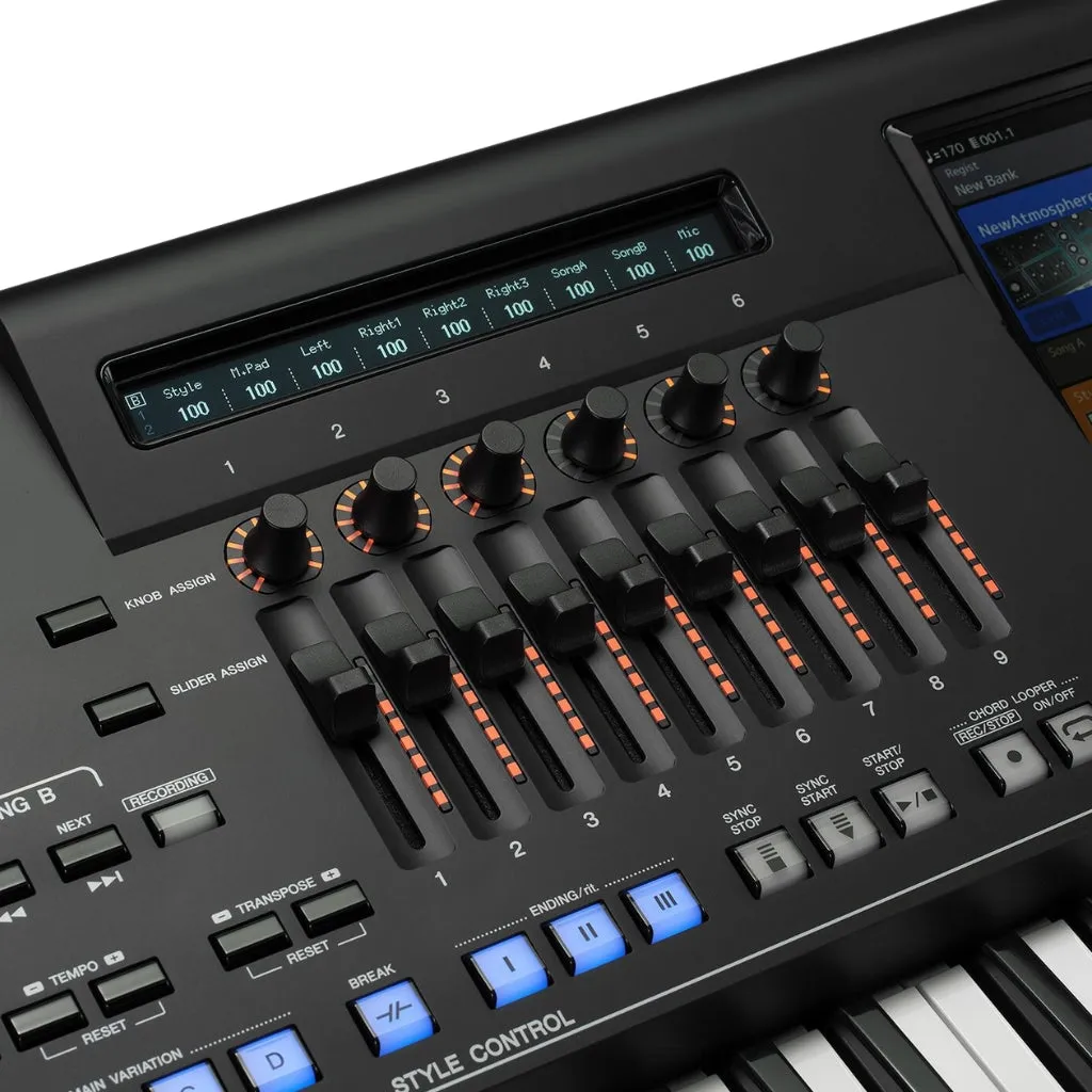 Yamaha Genos Arranger Workstation   Yamaha L7B Genos Stand Bundle - Ex-Demo