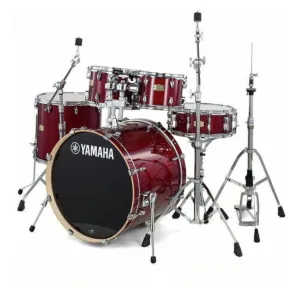 Yamaha Stage Custom Birch Fusion Drum Kit - Cranberry Red
