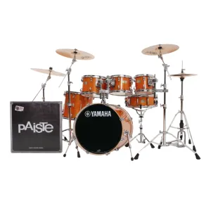 Yamaha Stage Custom Birch Fusion Drum Kit Pack - Honey Amber