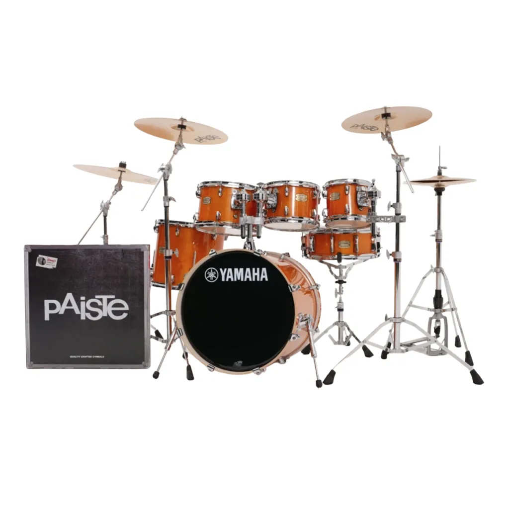 Yamaha Stage Custom Birch Fusion Drum Kit Pack - Honey Amber