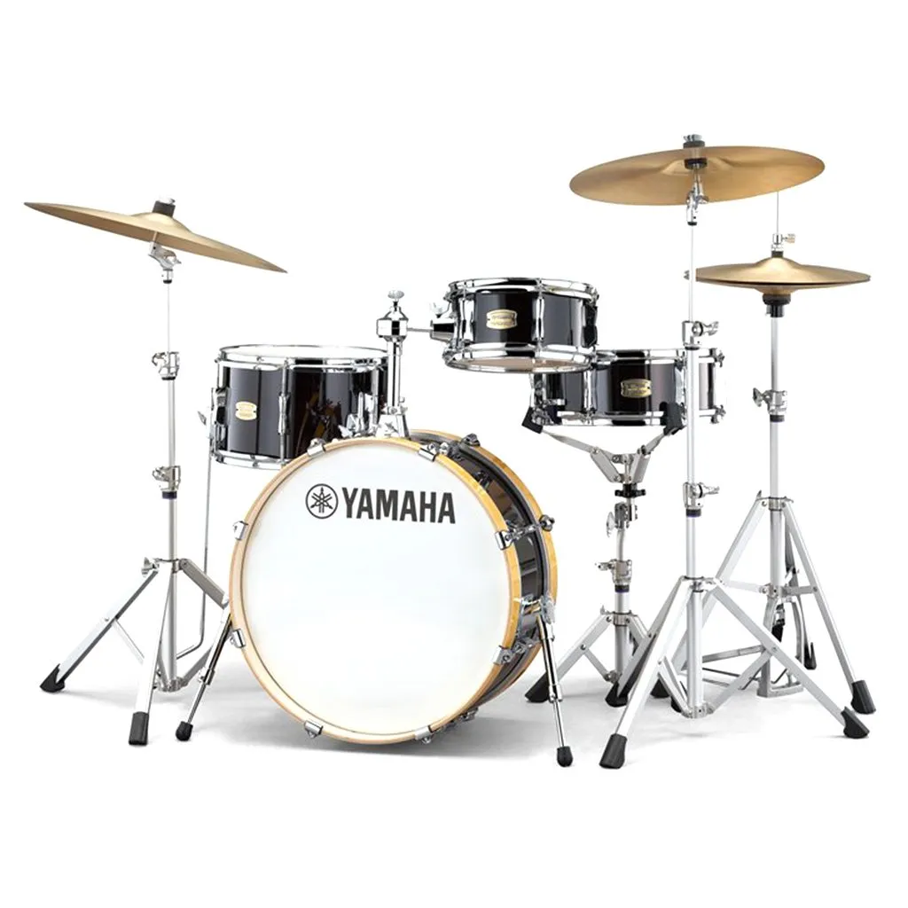 Yamaha Stage Custom Hip Kit with Crosstown Hardware Pack - Raven Black