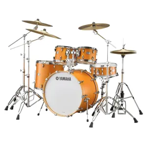 Yamaha Tour Custom Euro Drum Kit with Hardware Pack - Butterscotch Satin