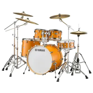 Yamaha Tour Custom Euro Drum Kit with Hardware Pack - Caramel Satin