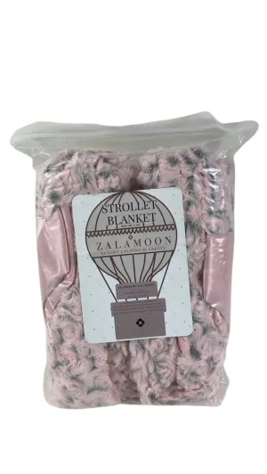 Zalamoon Stroller Blanket, Strollet Blush